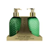 VivianGray Bergamot & Lemongrass набір рідке мило та лосьйон для рук 2*300мл