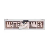 Bless Beauty Matte And Shimmer палітра тіней 01 Brown 9.8г