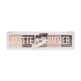 Bless Beauty Matte And Shimmer палітра тіней 07 Olive 9.8г