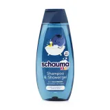 Schauma KIDS дитячий шампунь -гель для душу Чорниця 400мл
