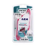 Lea Premium станок разовий 3леза 4 шт.