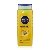 Nivea MEN гель-шампунь чоловічий 3in1 Boost Active Energy 24h fresh effect 500мл