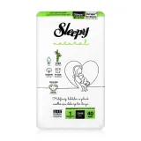 Sleepy Natural підгузки (1) 40 шт.