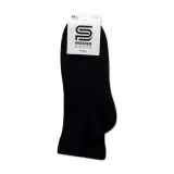 Premier Socks МС шкарпетки жіночі середні 14В35/22 махровий слід чорні р.23-25