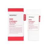 Medi-Peel Red Lacto Collagen сонцезахисний крем для обличчя для звуження пор SPF50 50мл