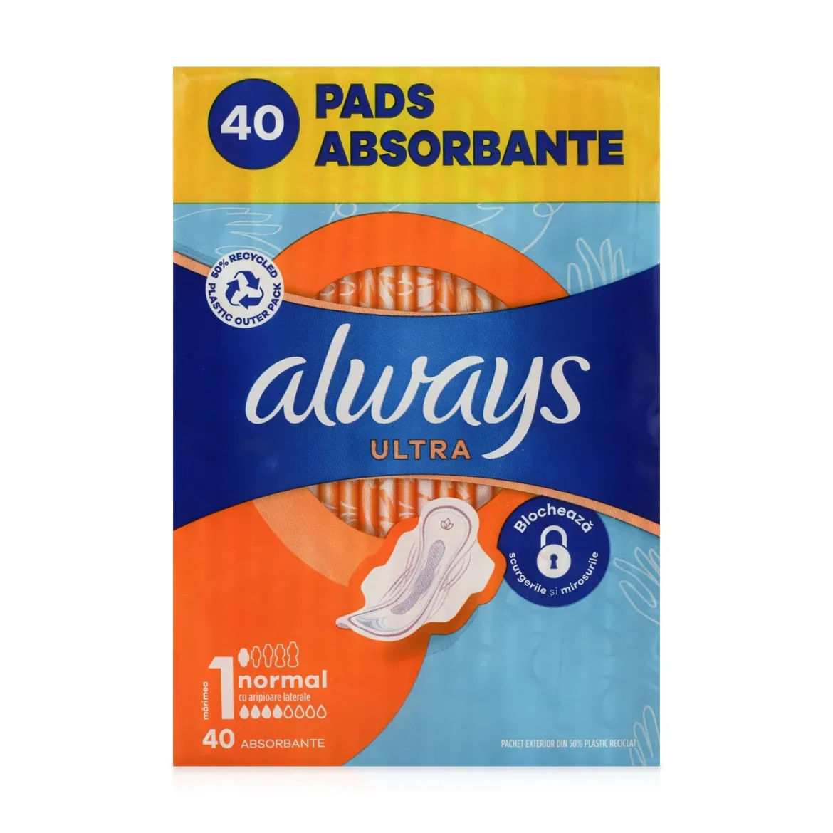 Always Ultra прокладки normal 40 шт.