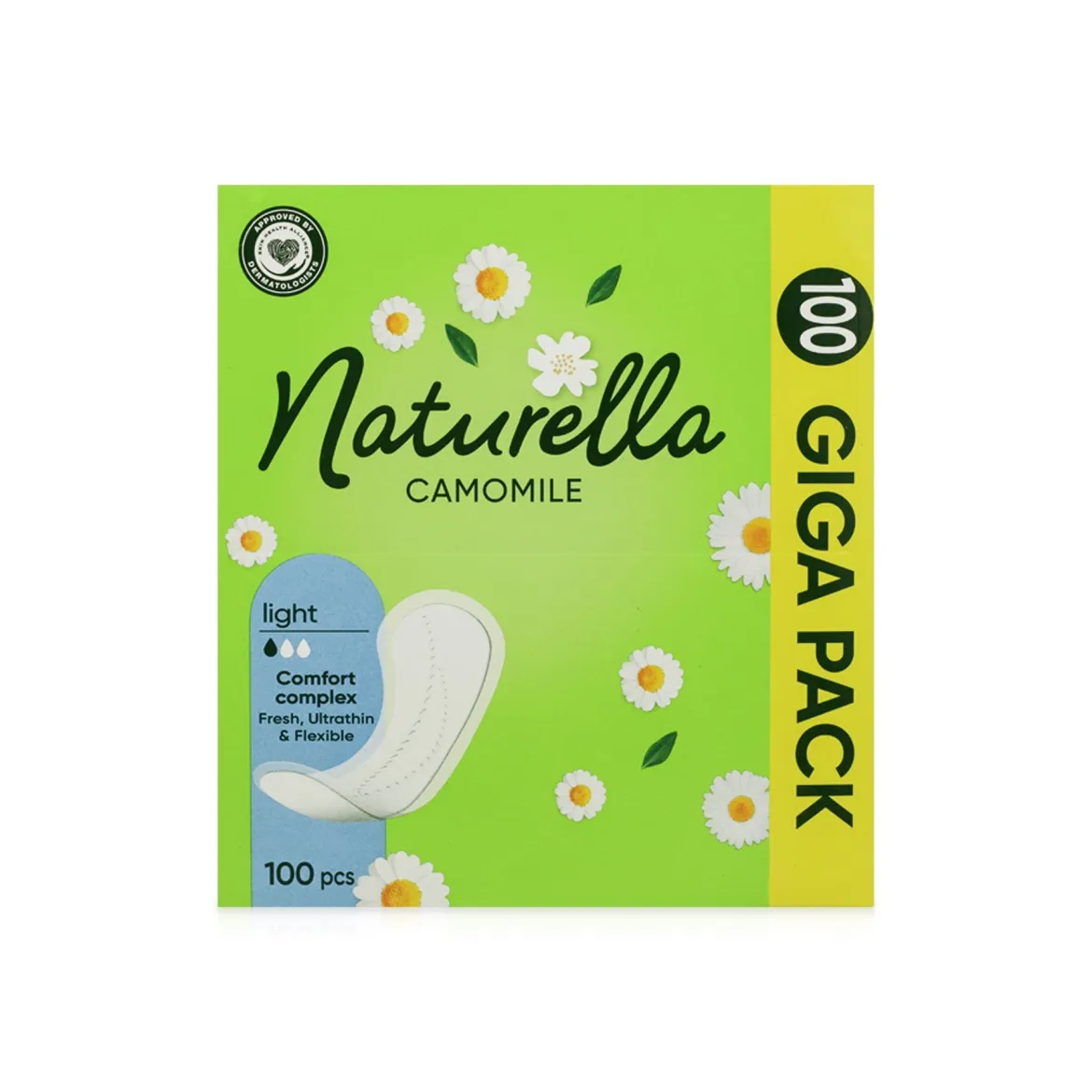 Naturella щоденні прокладки Camomile Light 100 шт.