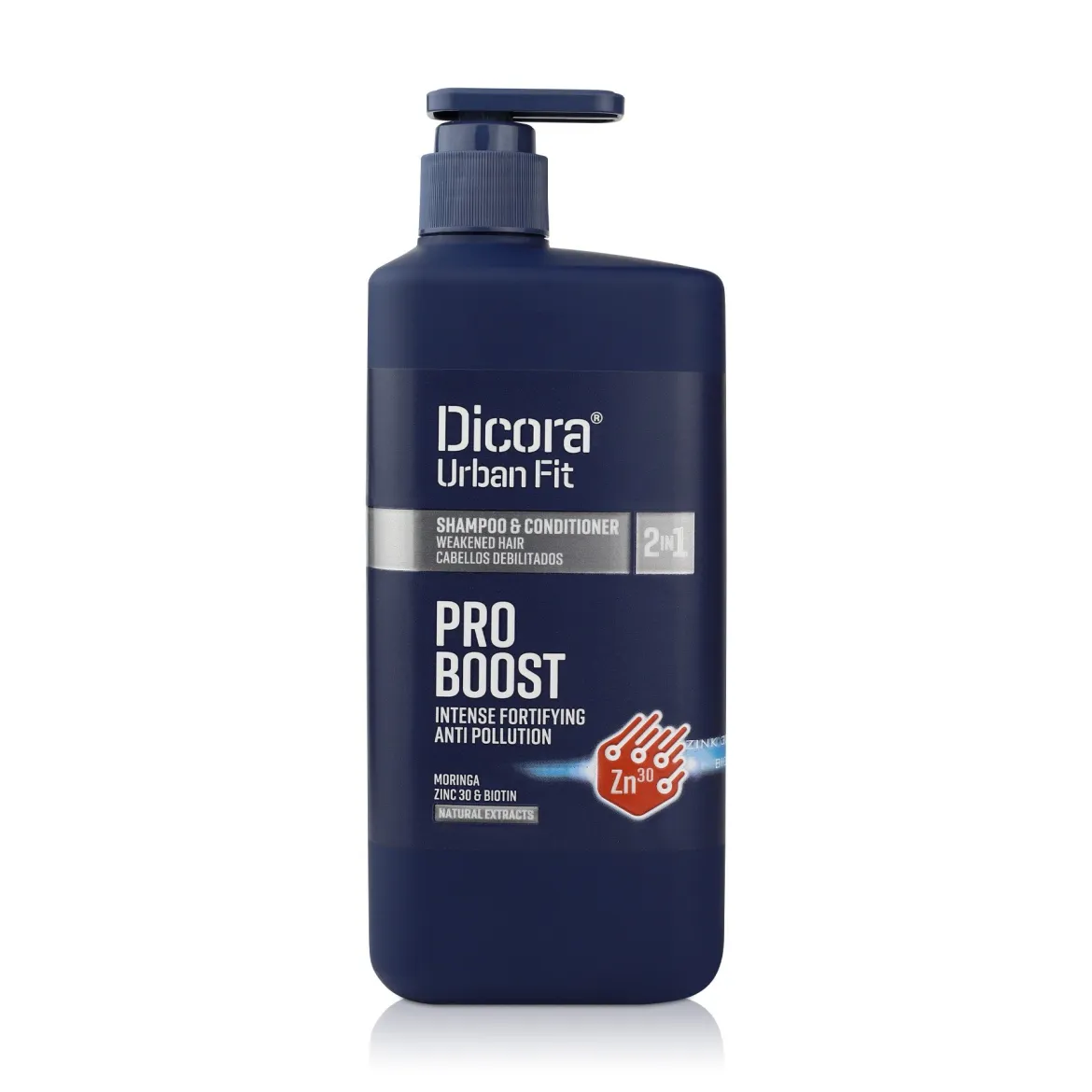 Dicora Urban Fit шампунь-кондиціонер 2in1 Pro Boost* 800мл
