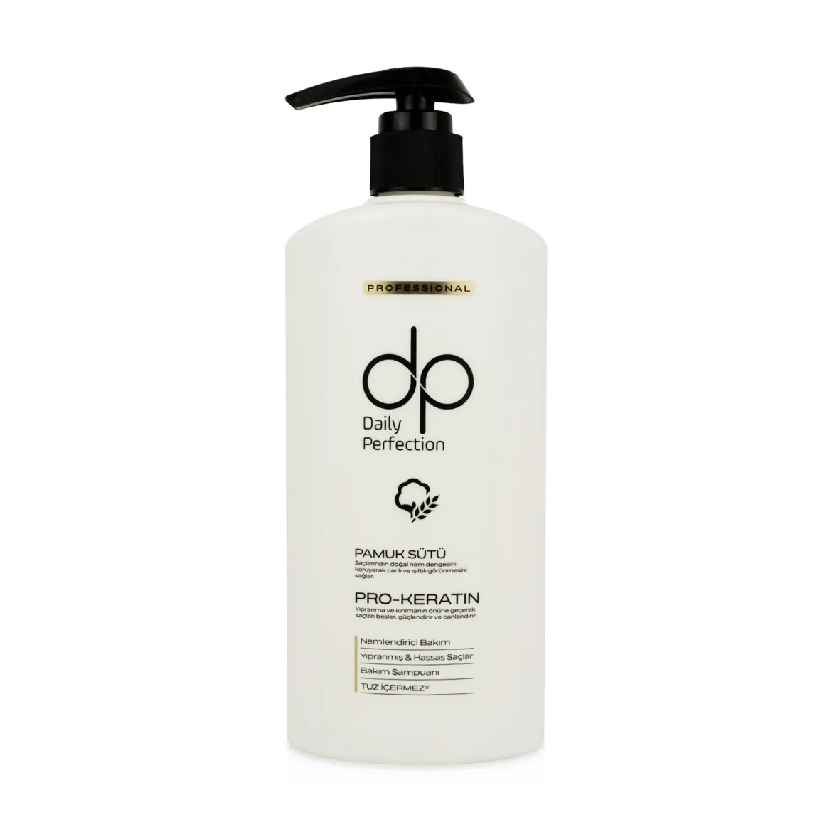 Daily Perfection Professional шампунь Cotton milk &amp; Wheat protein для пошкодженого 425мл