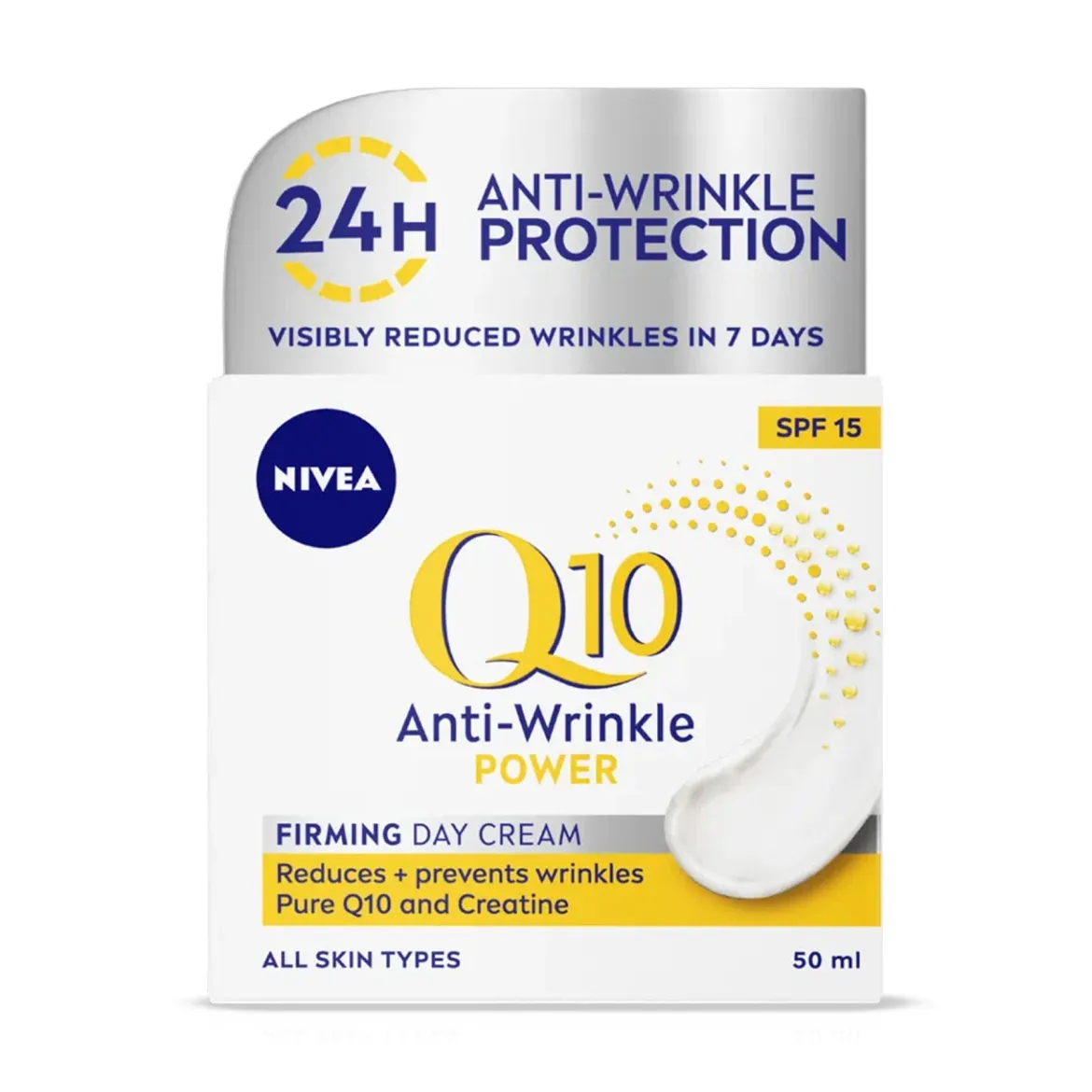Nivea Q10 Power крем денний проти зморшок+пружність SPF15 50мл
