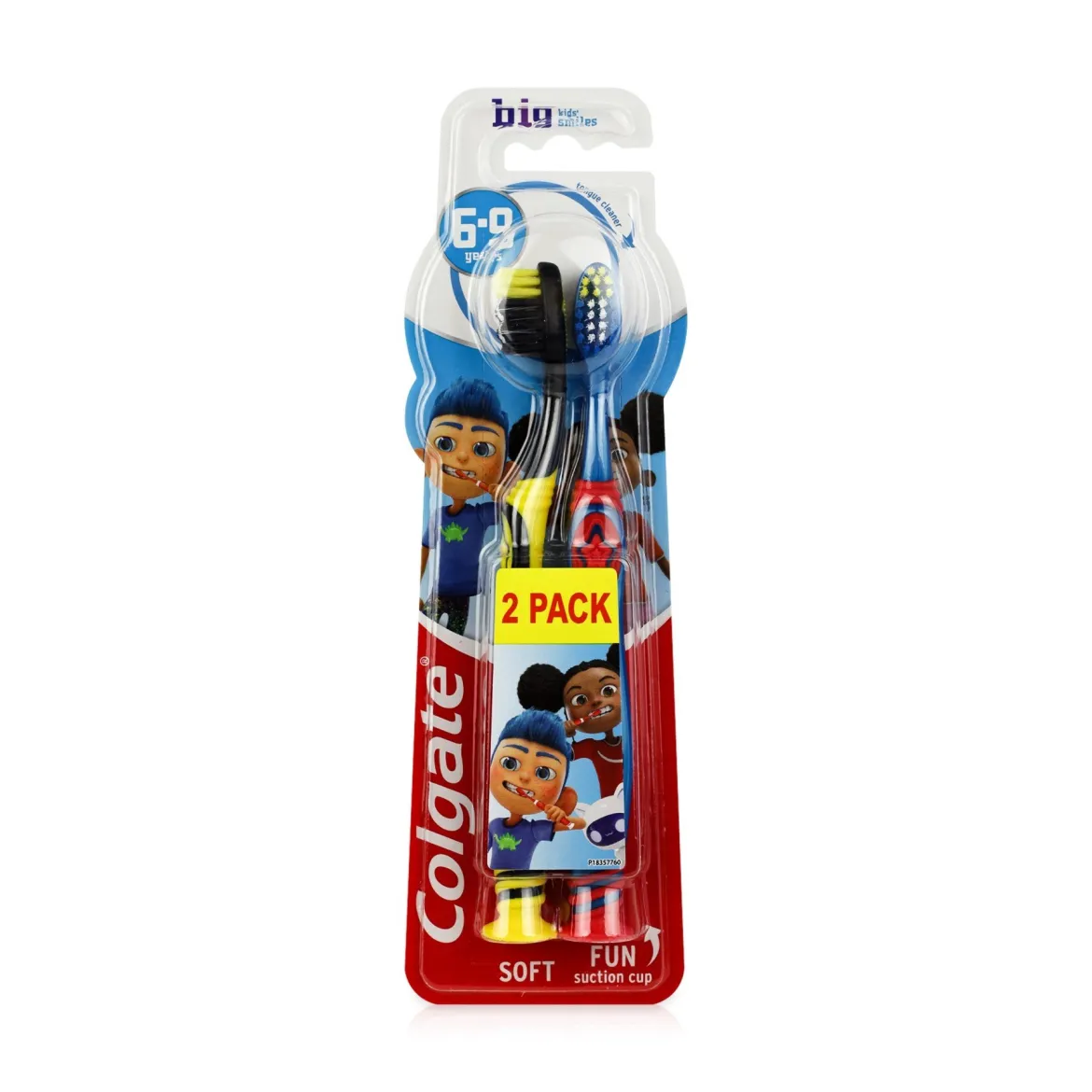 Colgate зубна щітка дитяча big 6-9 years 2 шт.