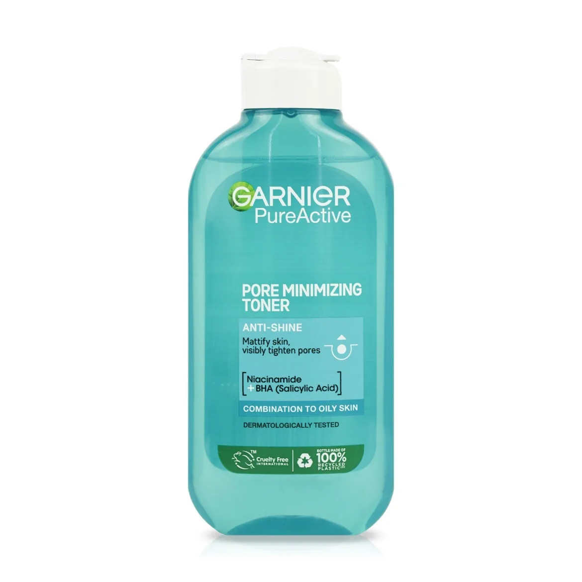 Garnier Чиста шкіра тонік очищаючий від чорних цяток і жирного блиску 200мл