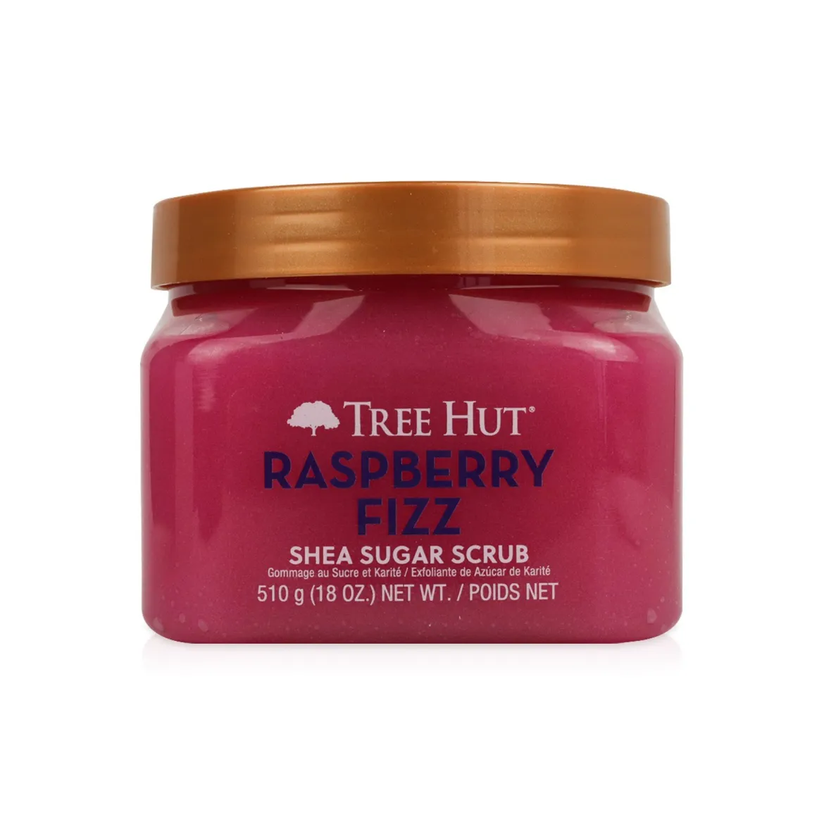 Tree Hut скраб для тіла цукровий Raspberry Fizz 510г