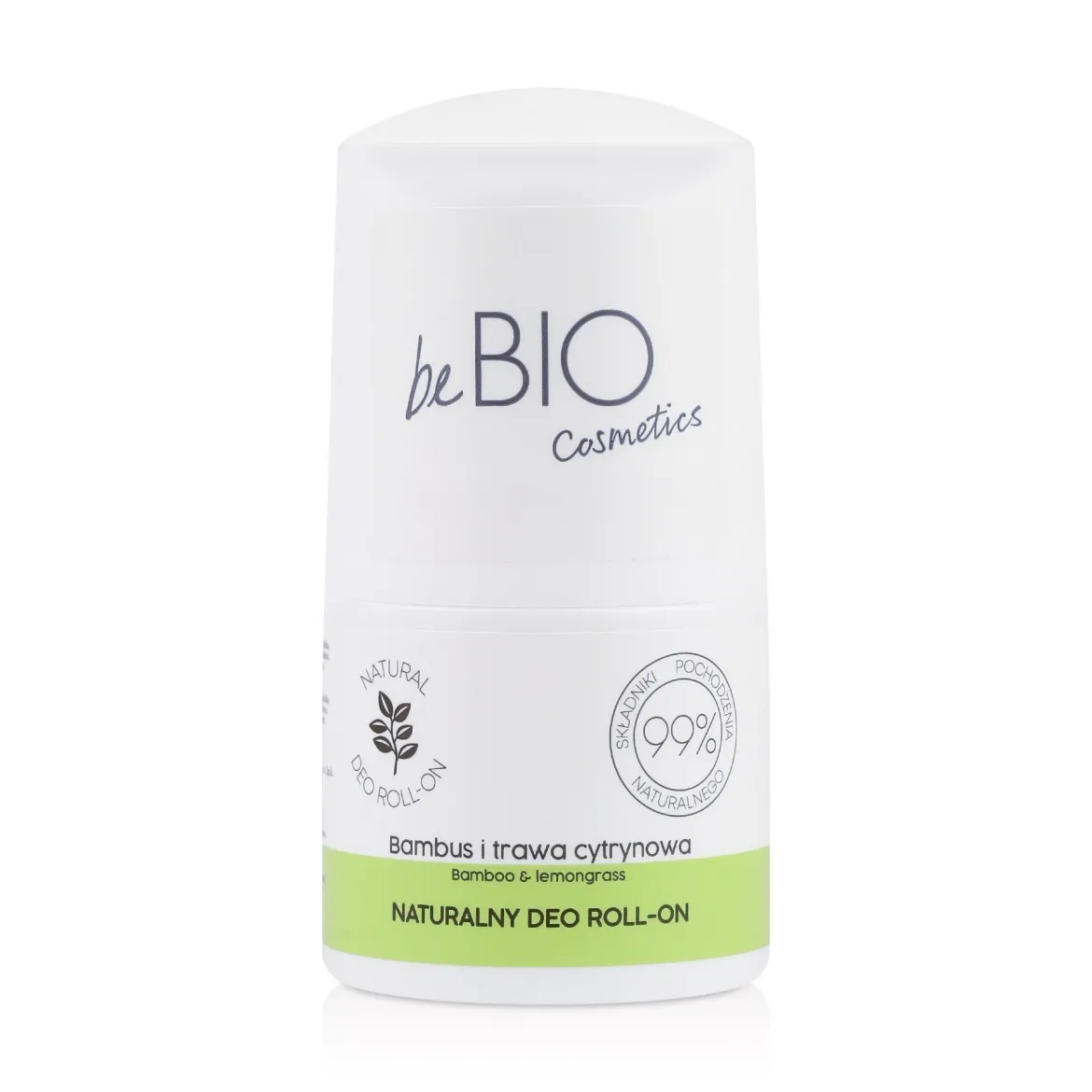 beBio дезодорант кульковий Bamboo &amp; Lemongrass 50мл