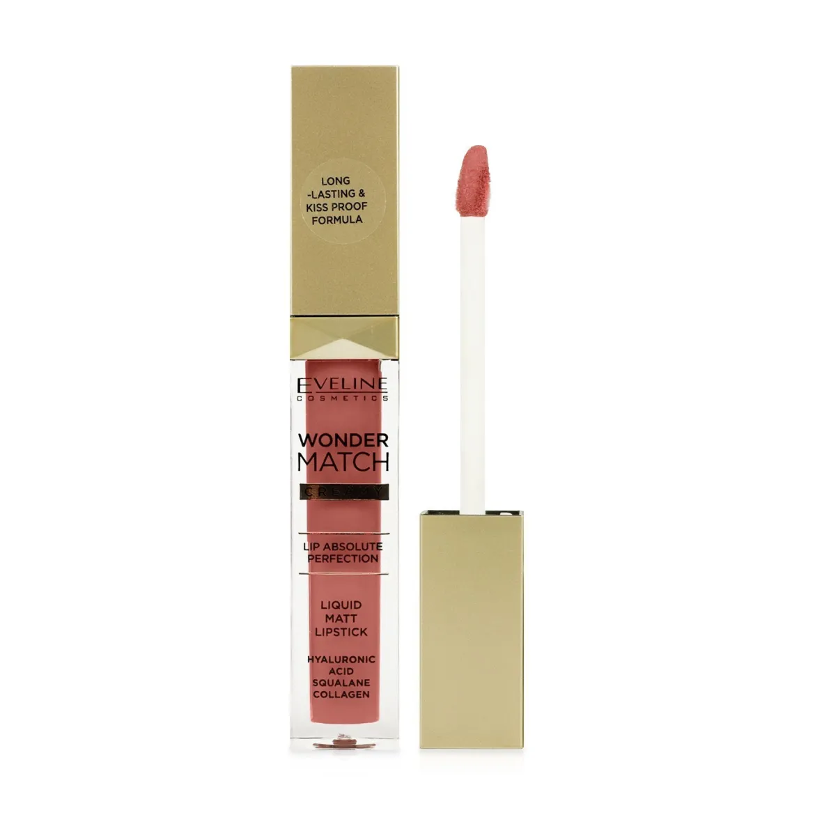 Eveline Cosmetics Wonder Match рідка помада кремова матова