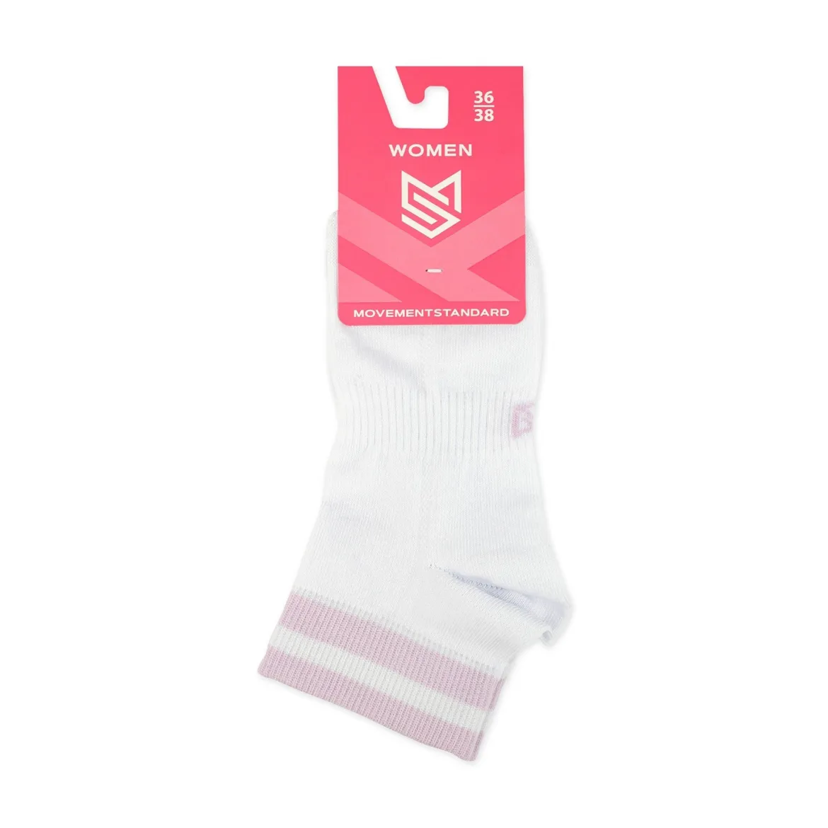 Movement Standard шкарпетки жіночі середні M0105S з рожевими полосками