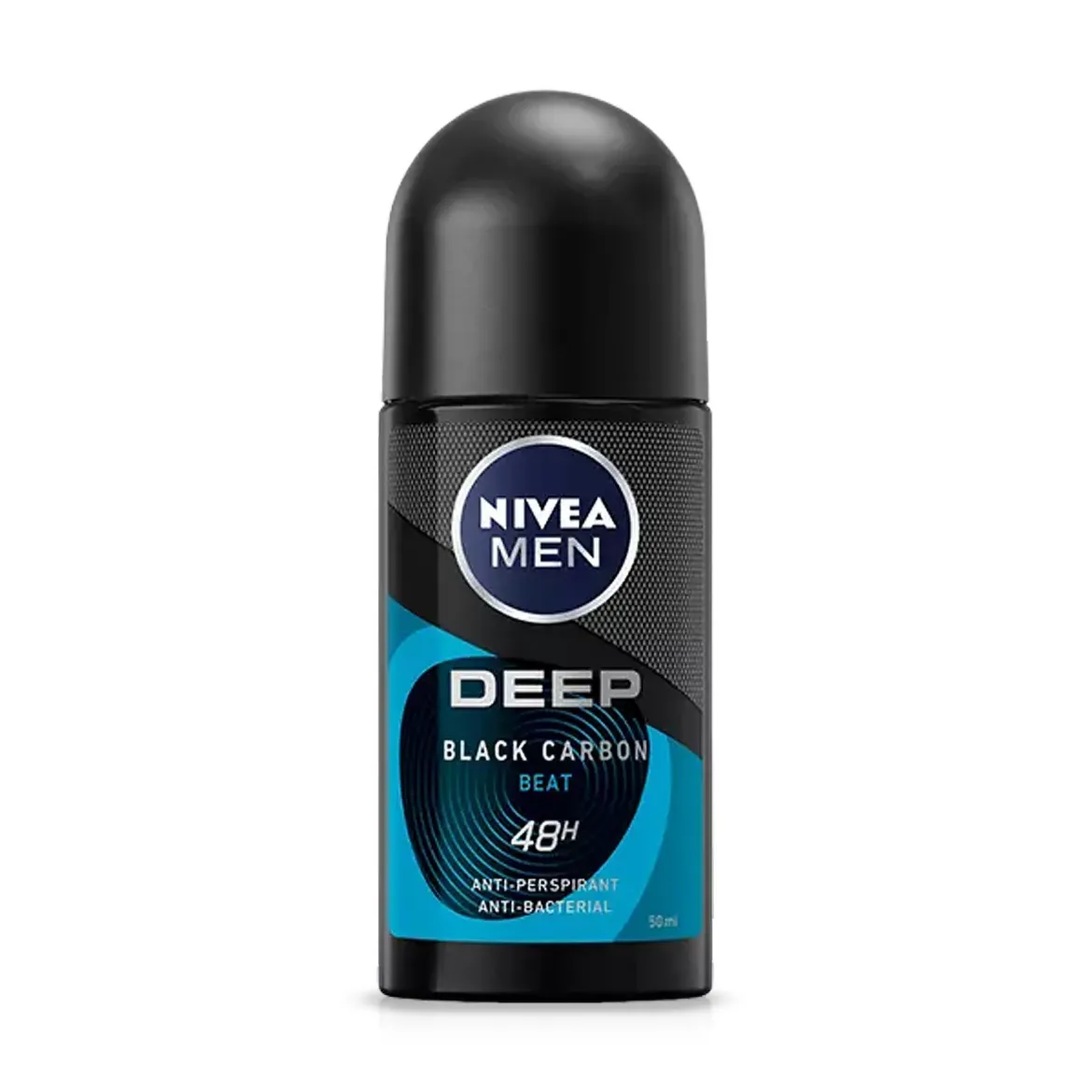 Nivea антиперспірант кульковий чол Deep black carbon 50мл