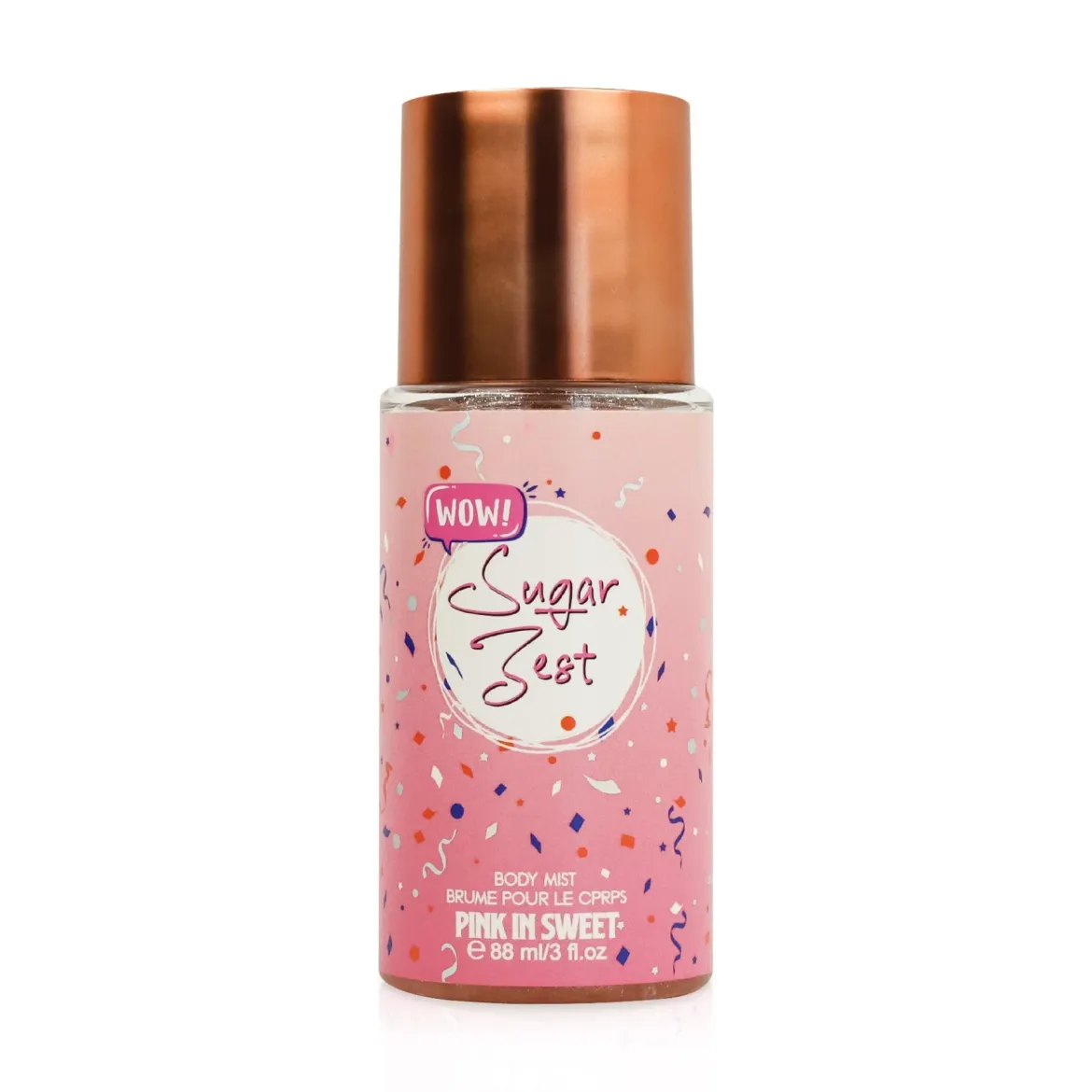 Body Philosophy парфумований міст Wow Confetti Sugar Best 88мл