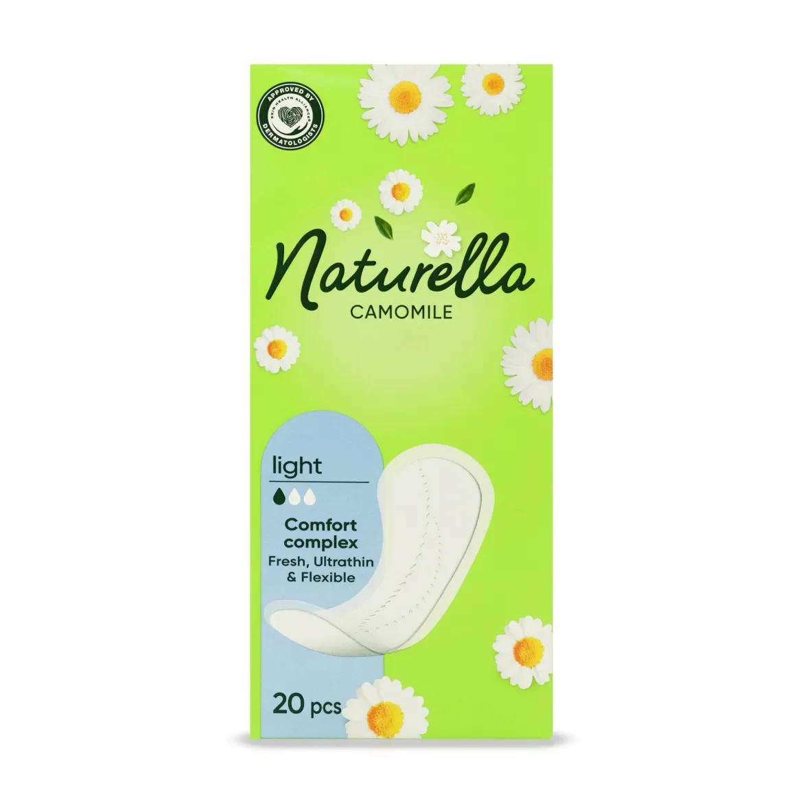 Naturella щоденні прокладки Camomile 20 шт.