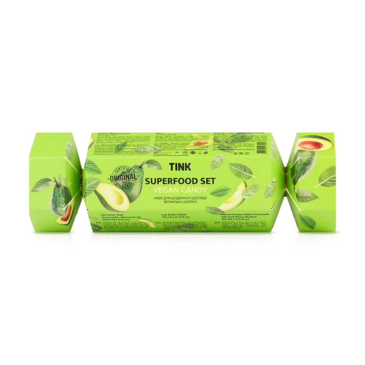 Tink набір подарунковий жіночий Superfood Candy Vegan