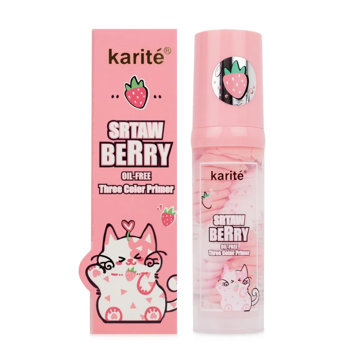 Karite праймер трикольоровий Straw Berry 40мл