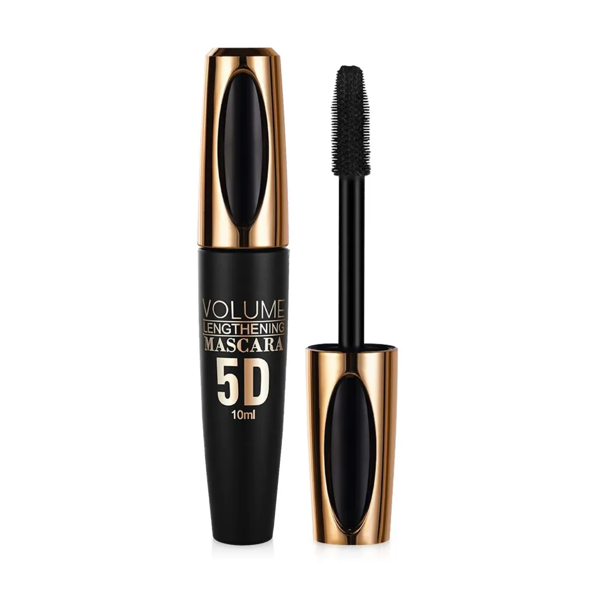 Kiss Beauty туш для вій водостійка 5D Curling Lashes чорна 12мл — Photo 1
