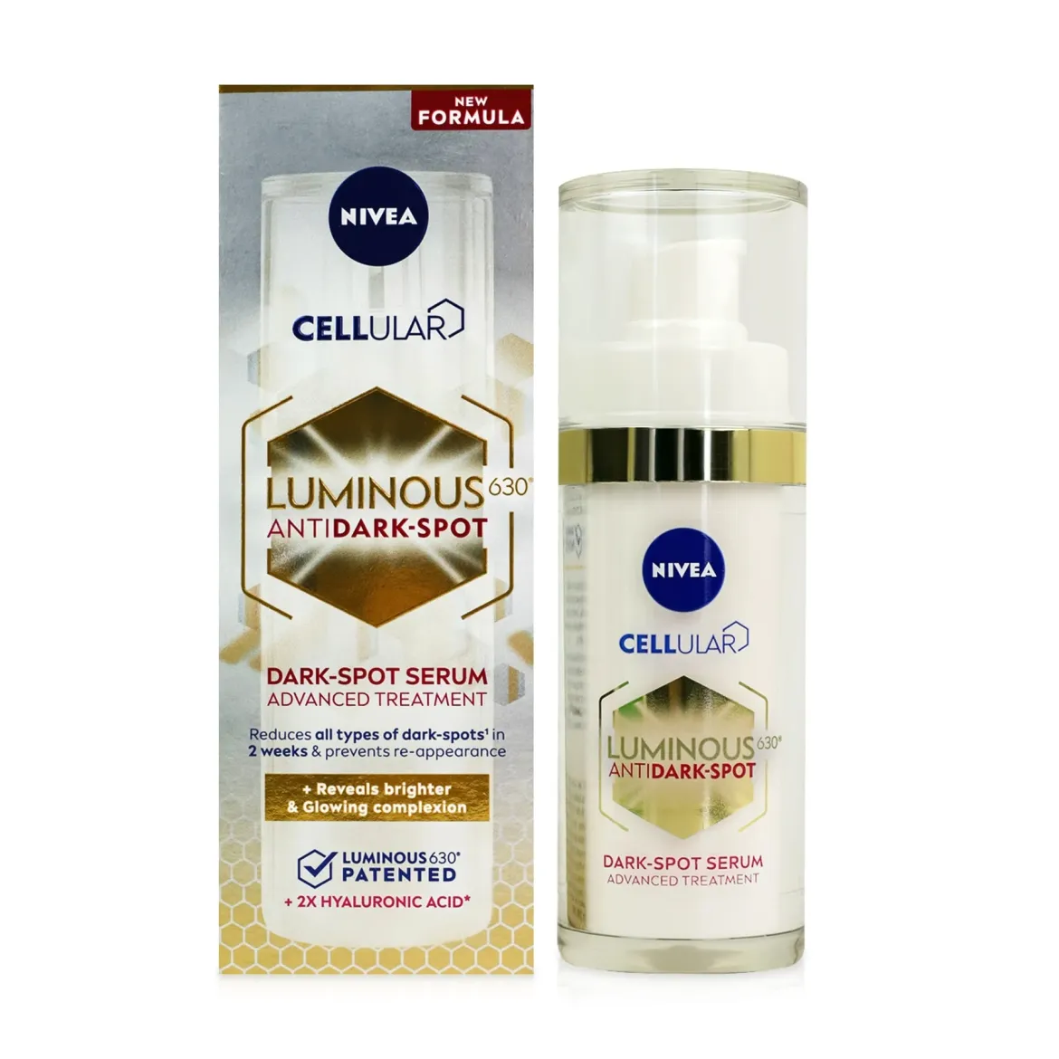 Nivea LUMINOUS 630 сироватка проти пігментація 30мл