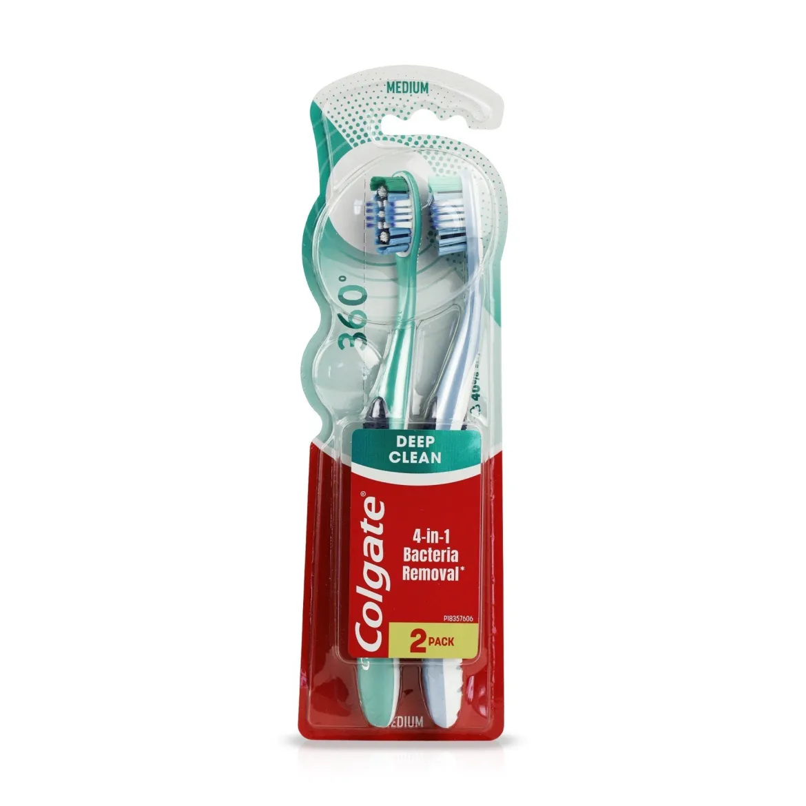 Colgate зубна щітка 360 Deep Clean 2 шт.