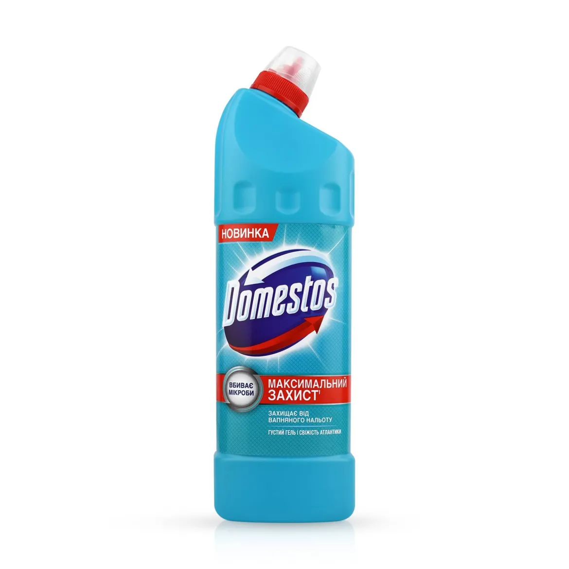 Domestos універсальний дезінфікуючий засіб для чищення Свіжість Атлантики 1л