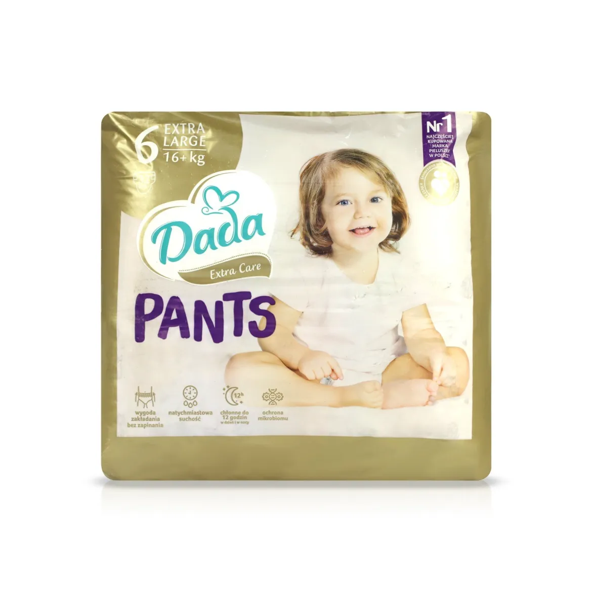 Dada Extra Care трусики-підгузки (6) 32 шт.