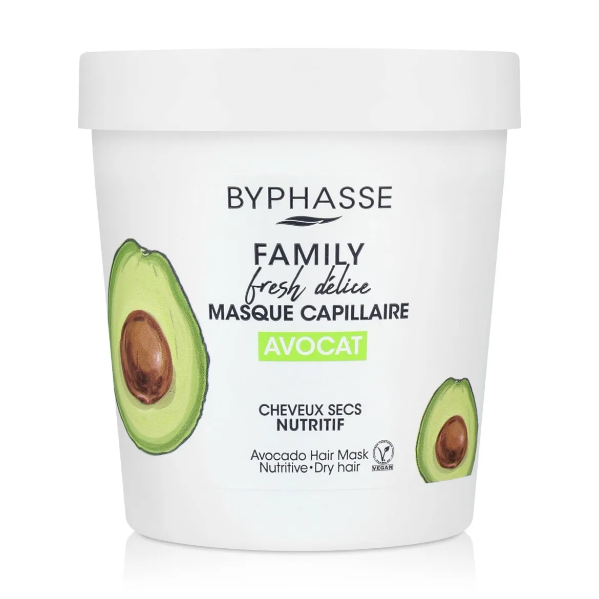 Byphasse Family Fresh Delise маска для сухого волосся з авокадо* 250мл