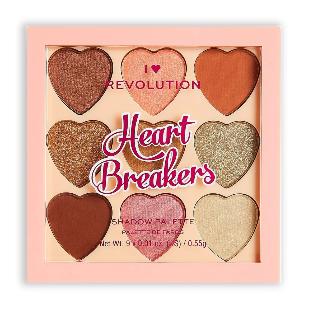 I Heart Revolution Heart Breakers палітра тіней Majestic