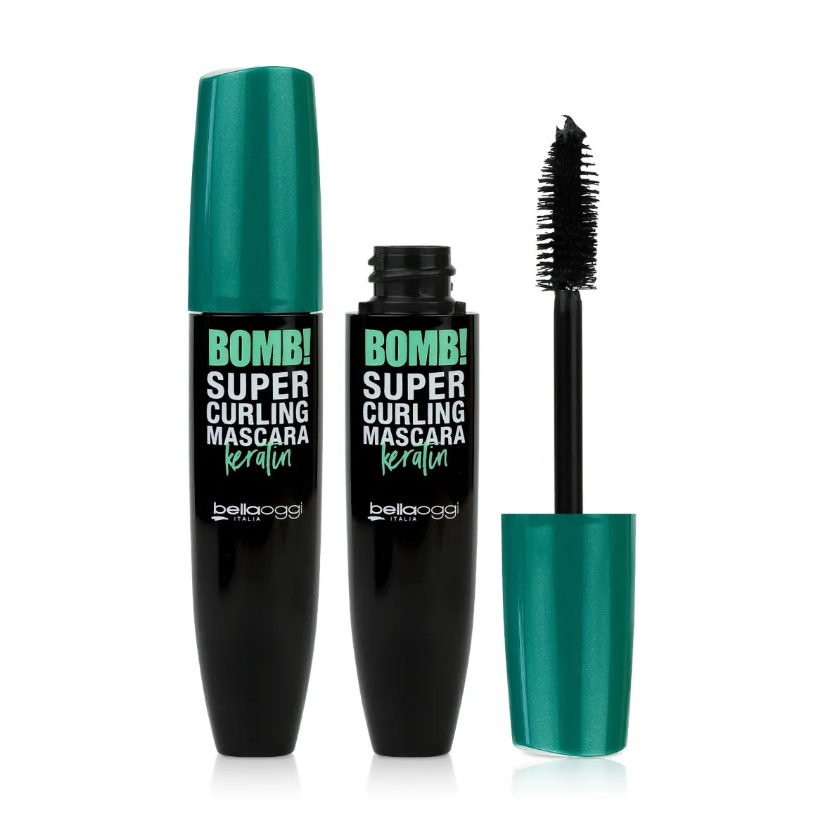 Bellaoggi Bomb! туш для вій Super Curling Mascara Keratin чорна * 12.5мл