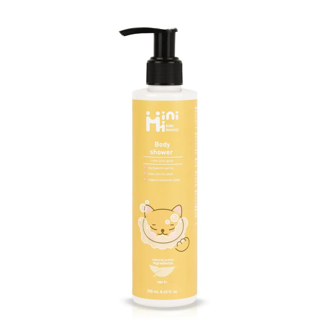 MiniMi Kids beauty 5+ дитячий гель для душу 250мл