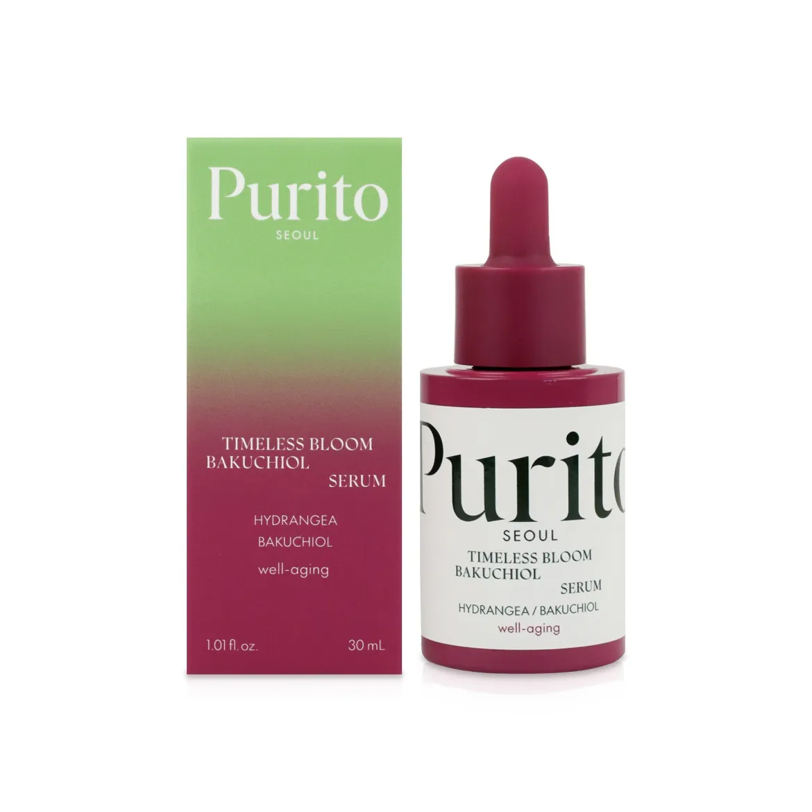 Purito Bakuchiol Timeless Bloom Revitalizing сироватка _відновлювальна 30мл