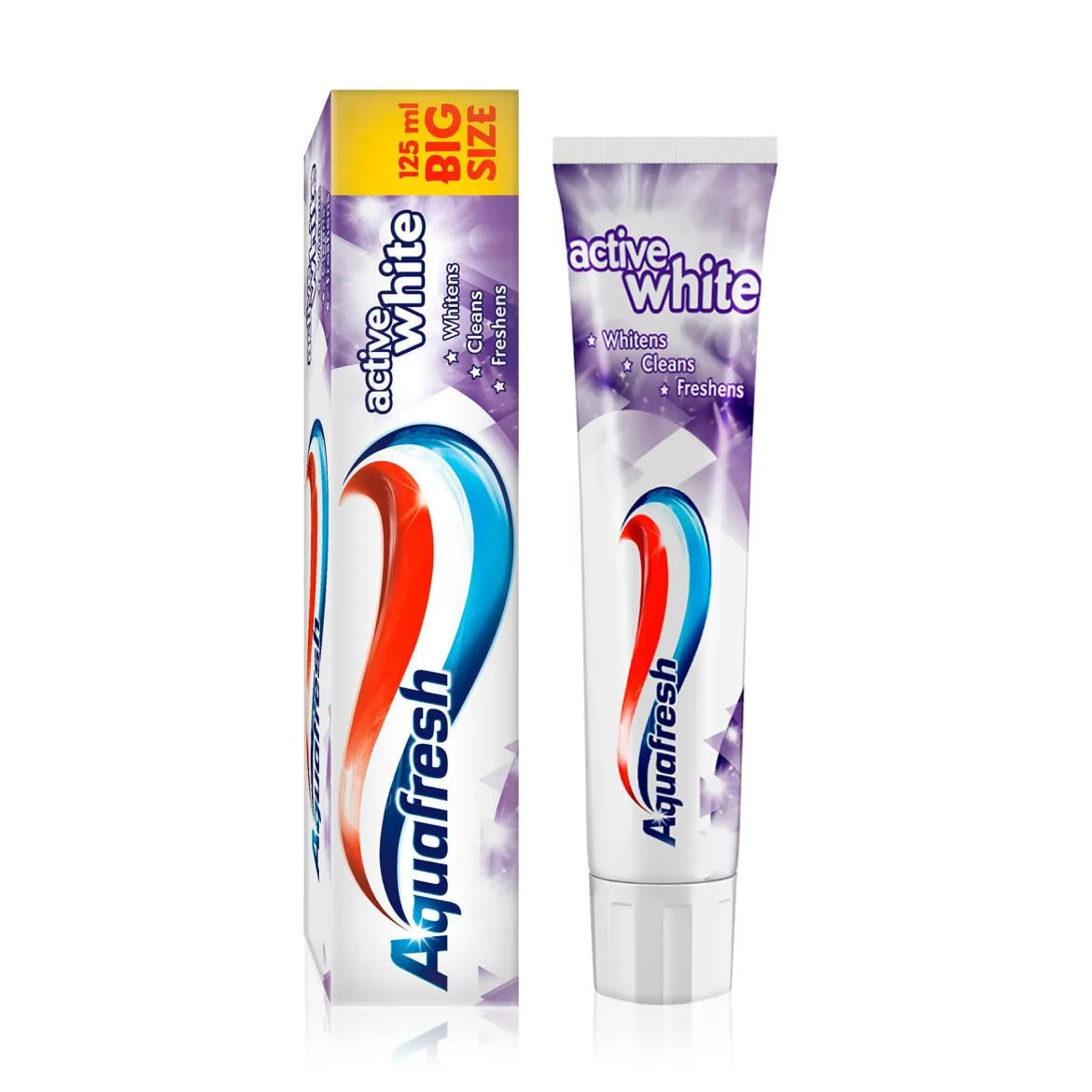 Aquafresh зубна паста активне відбілювання 125мл