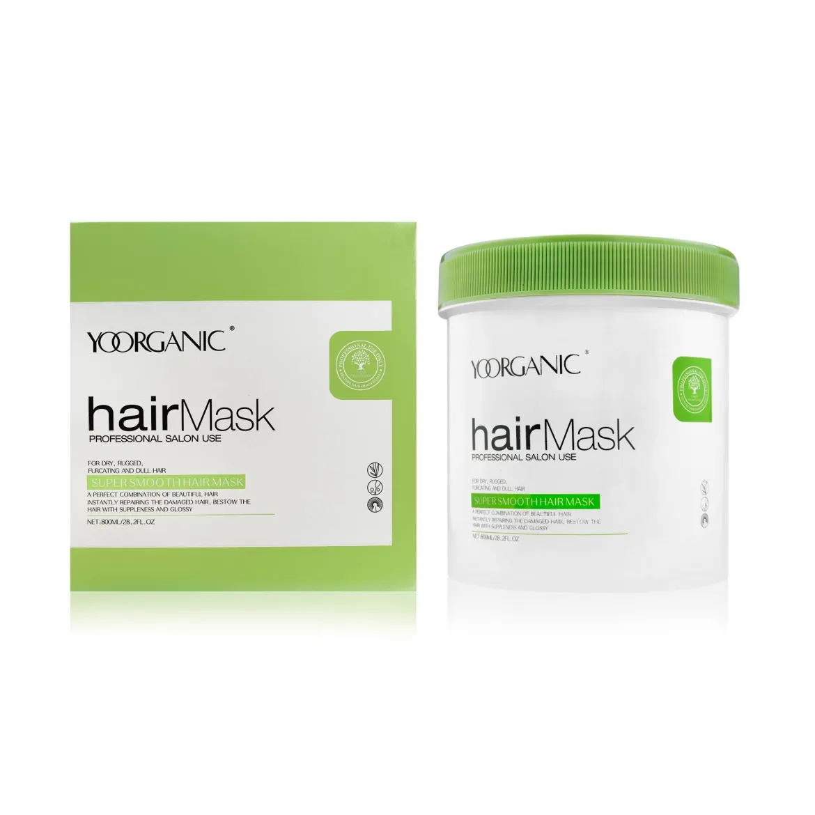 Yoorganic маска для волосся відновлювальна 800мл