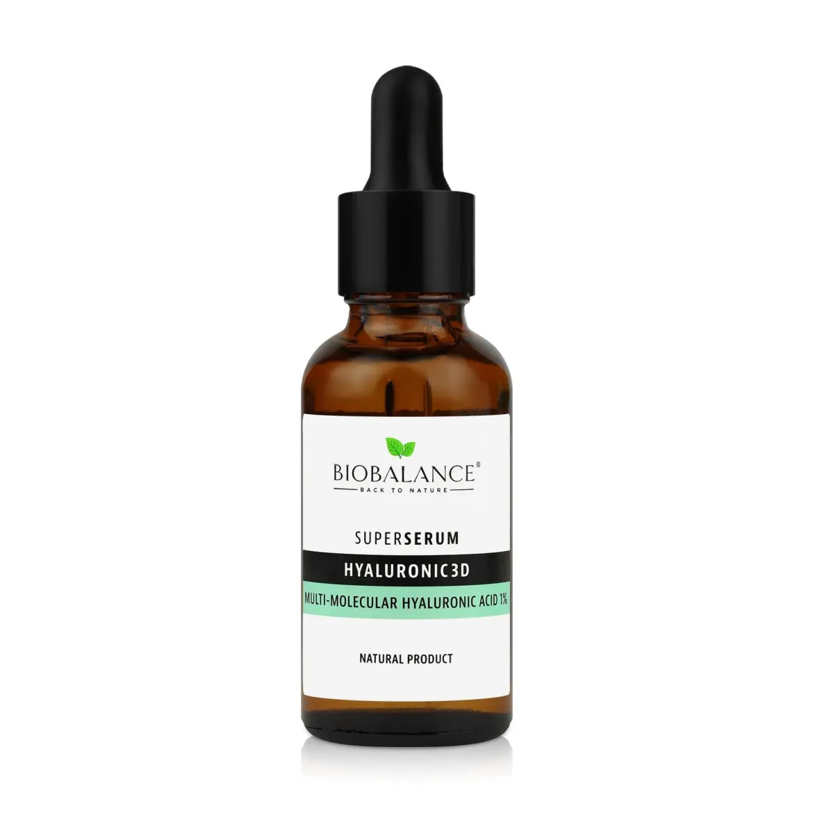 Biobalance Super Serum сироватка 3D з мультимолекулярною гіалурон. кислотою 1% 30мл