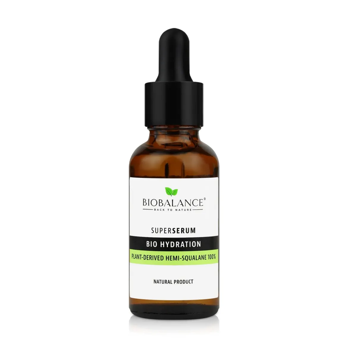 Biobalance Super Serum олія-сироватка 100% суха олія гемісквалану для зволоження 30мл