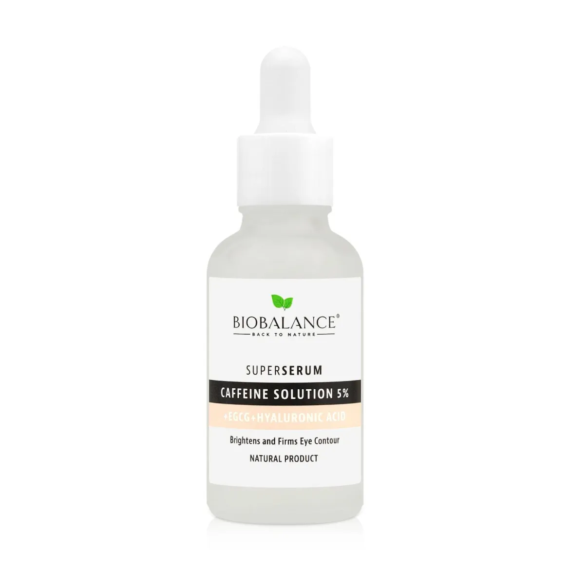 Biobalance Super Serum сироватка під очі зміцнювальна проти темних кіл з кофеїном 30мл