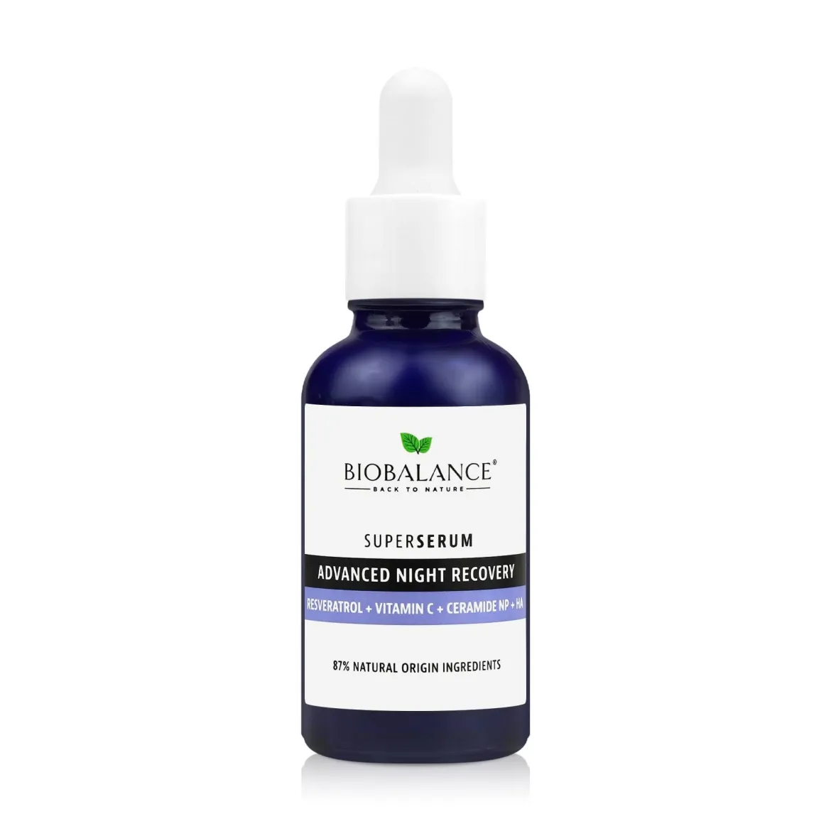 Biobalance Super Serum сироватка відновлення та омолодження за ніч 30мл