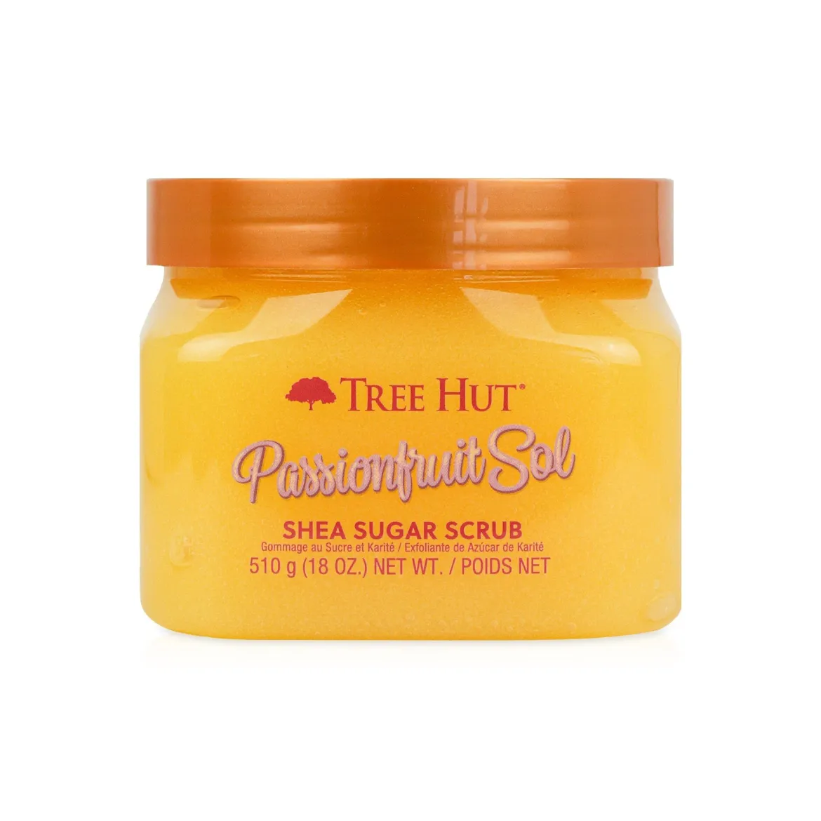 Tree Hut скраб для тіла цукровий Passionfruit 510г