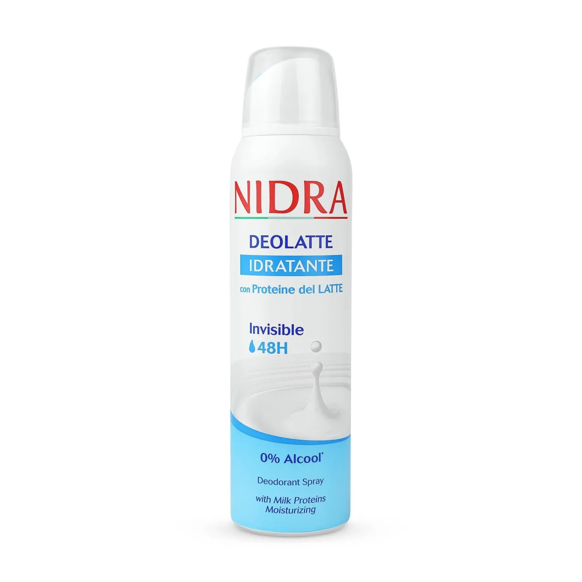 Nidra антиперспірант спрей Moisturizing Invisible 150мл