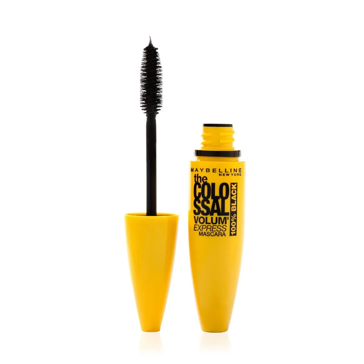 Maybelline Colossal Smoky Black туш для вій 100% Black чорна 10.5мл