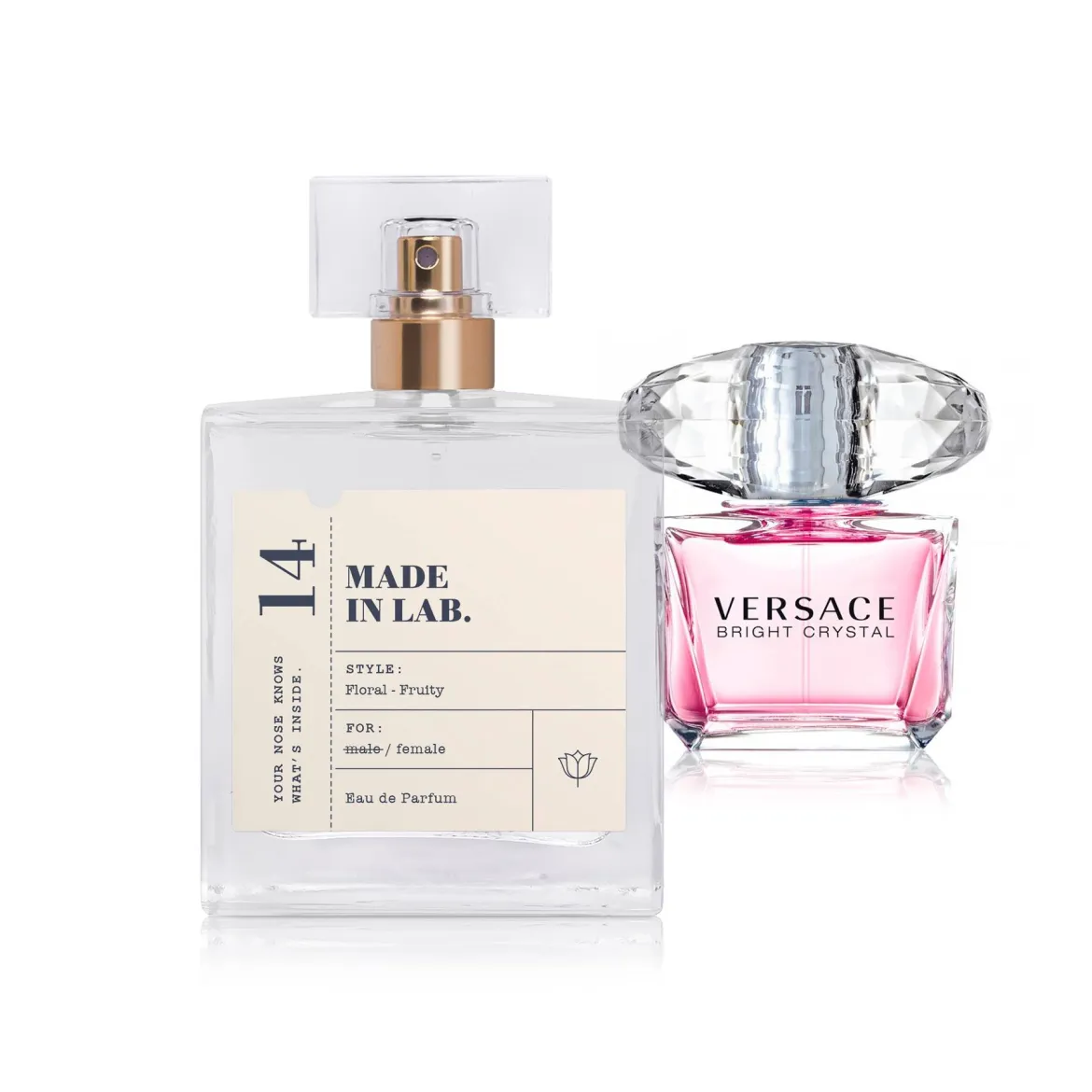 Made in Lab парфумована вода для жінок 014 vs Versace Bright Crystal 100мл