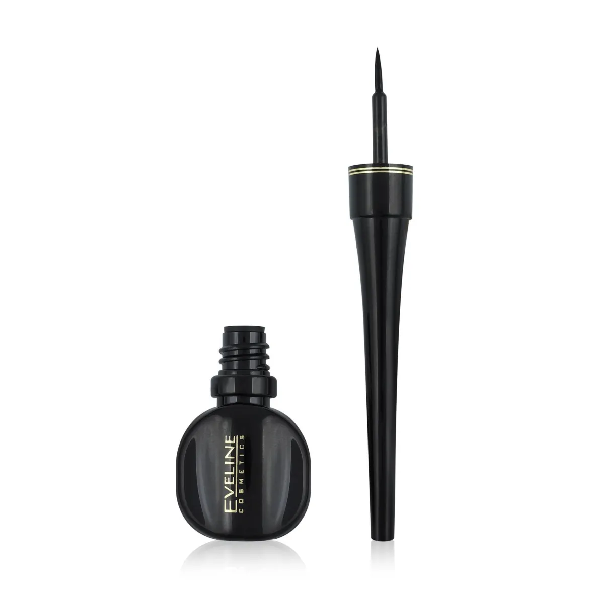 Eveline Cosmetics Celebrities рідка підводка для очей водостійка Vinyl Black 3мл