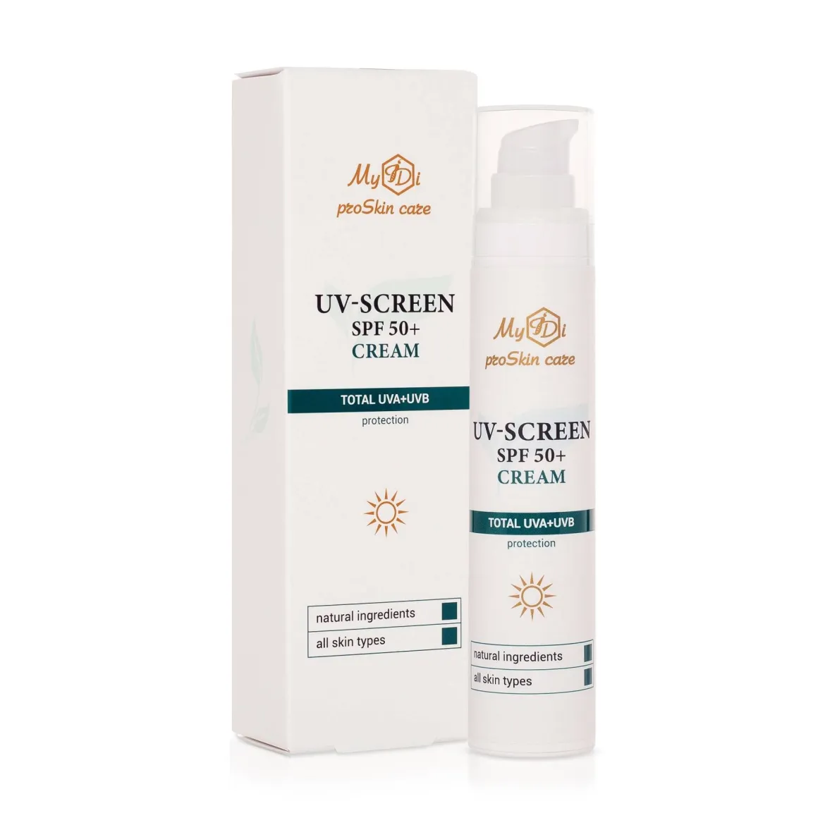 MyIDi сонцезахисний крем для обличчя UV-screen SPF50 50мл