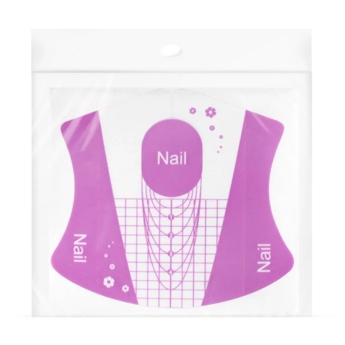 Nail art форма д/нарощування гелем MJ-283 10 шт.