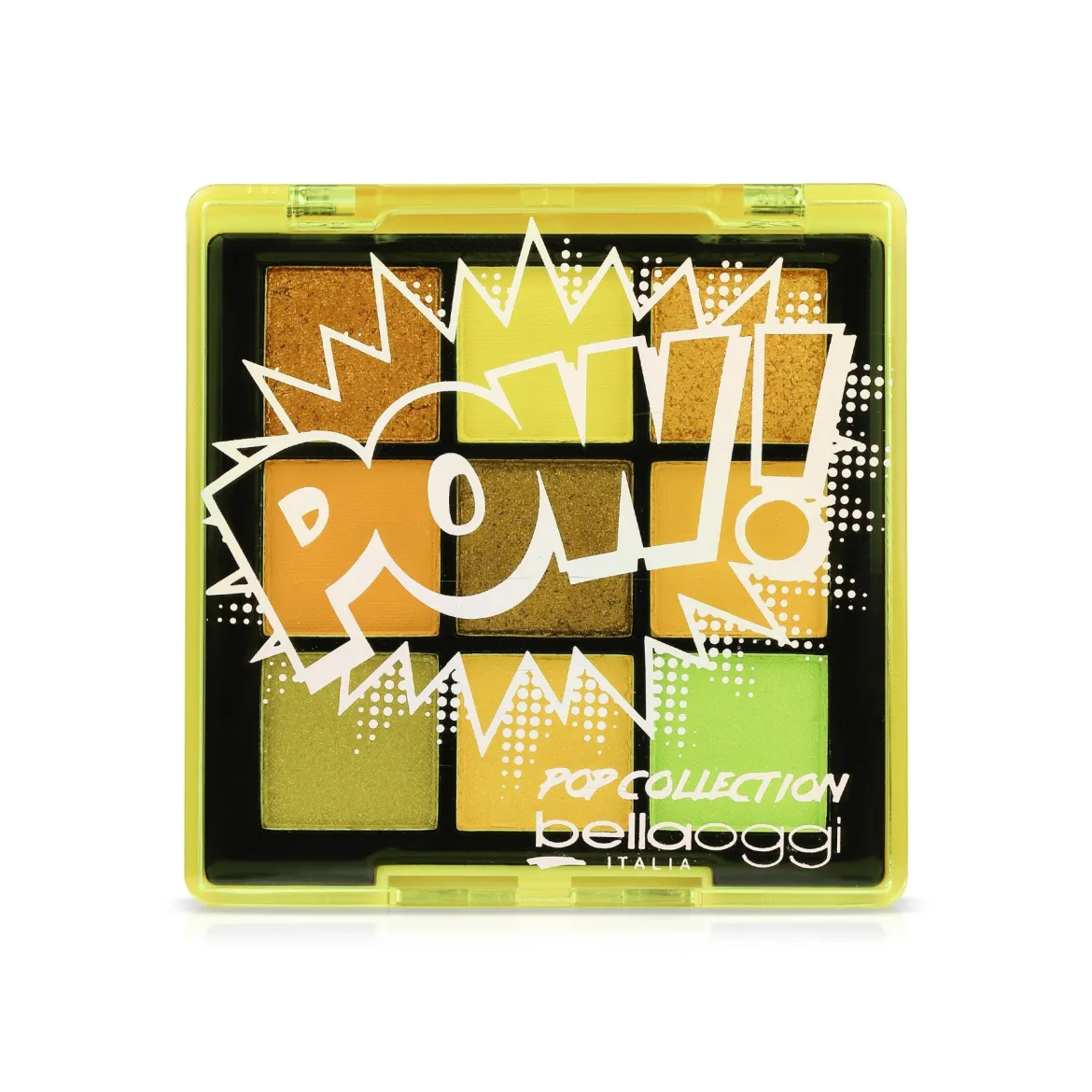 Bellaoggi Pop Collection палітра тіней Pow Yellow* 8.01г