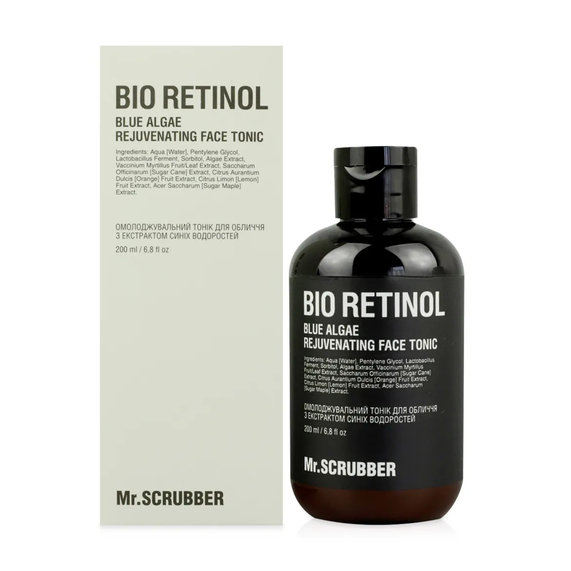 Mr. Scrubber Bio Retinol тонік омолоджувальний 200мл